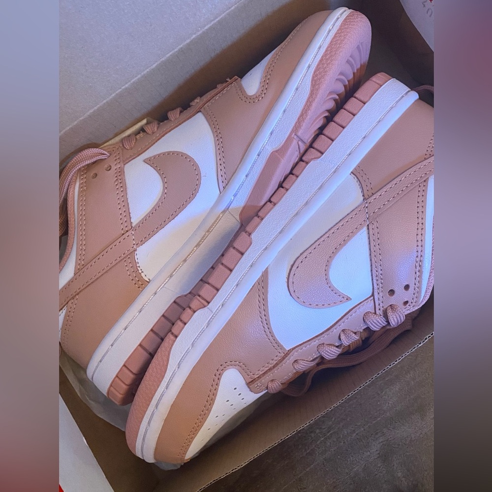 Nike Dunk Low Sneakers - Rose Whisper